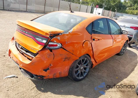 2013 Dodge Dart Rallye z USA, uszkodzony, nr VIN 1C3CDFBAXDD171366